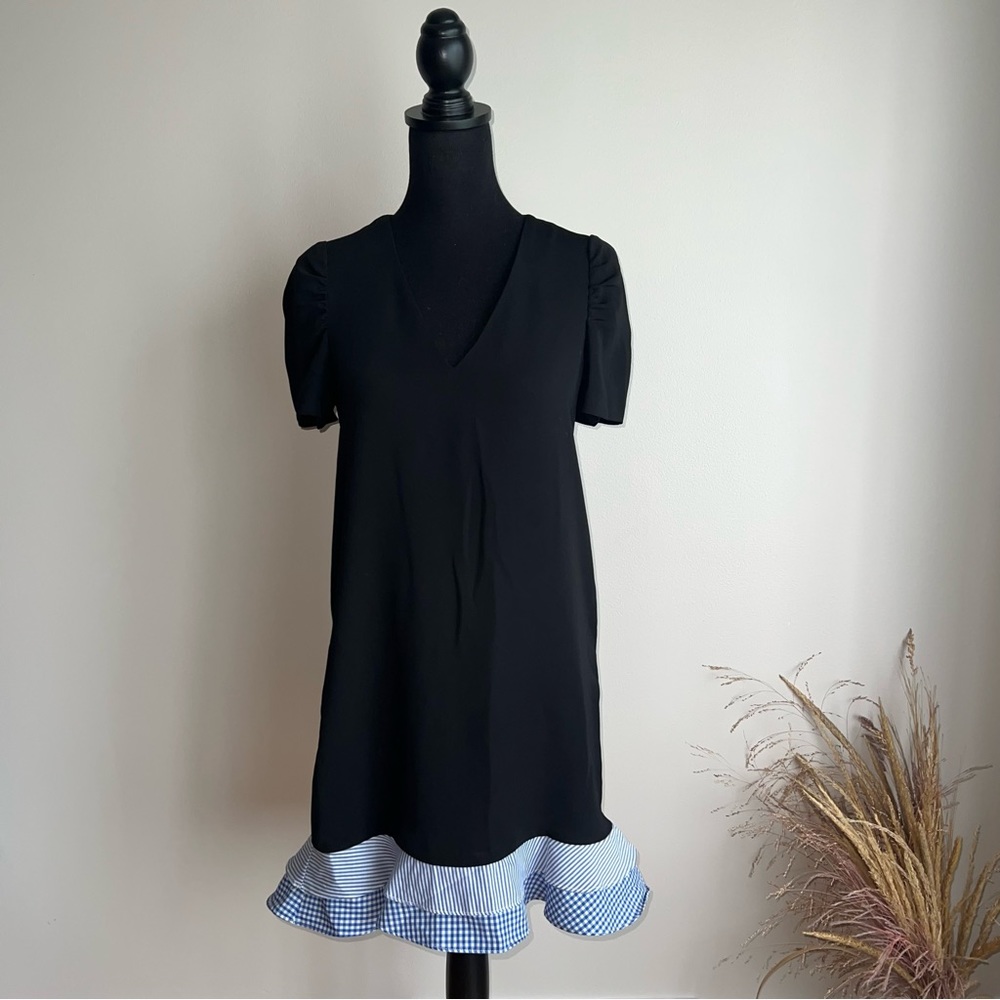 Zara Black Mini Dress - Size XS